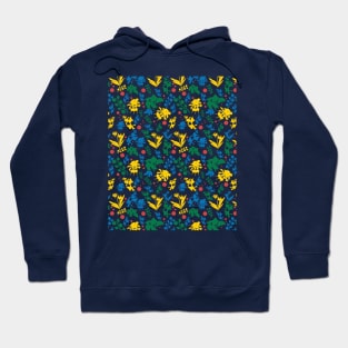 Cute Colorful Flowers Floral Nature Plant Pattern Hoodie